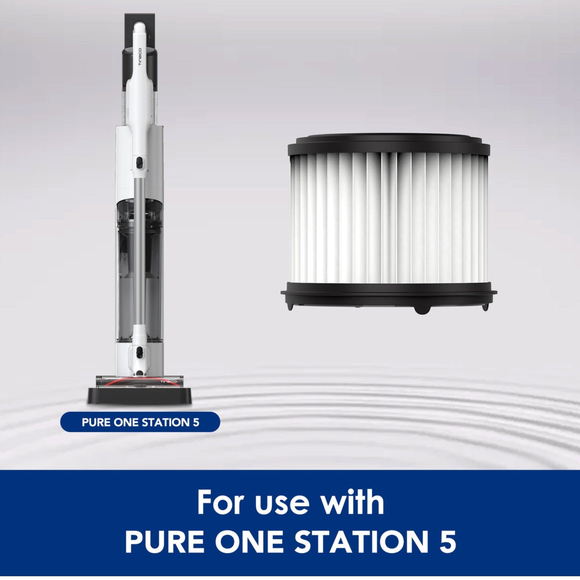 Tineco Replacement HEPA Filter for PURE ONE Station 5 Series