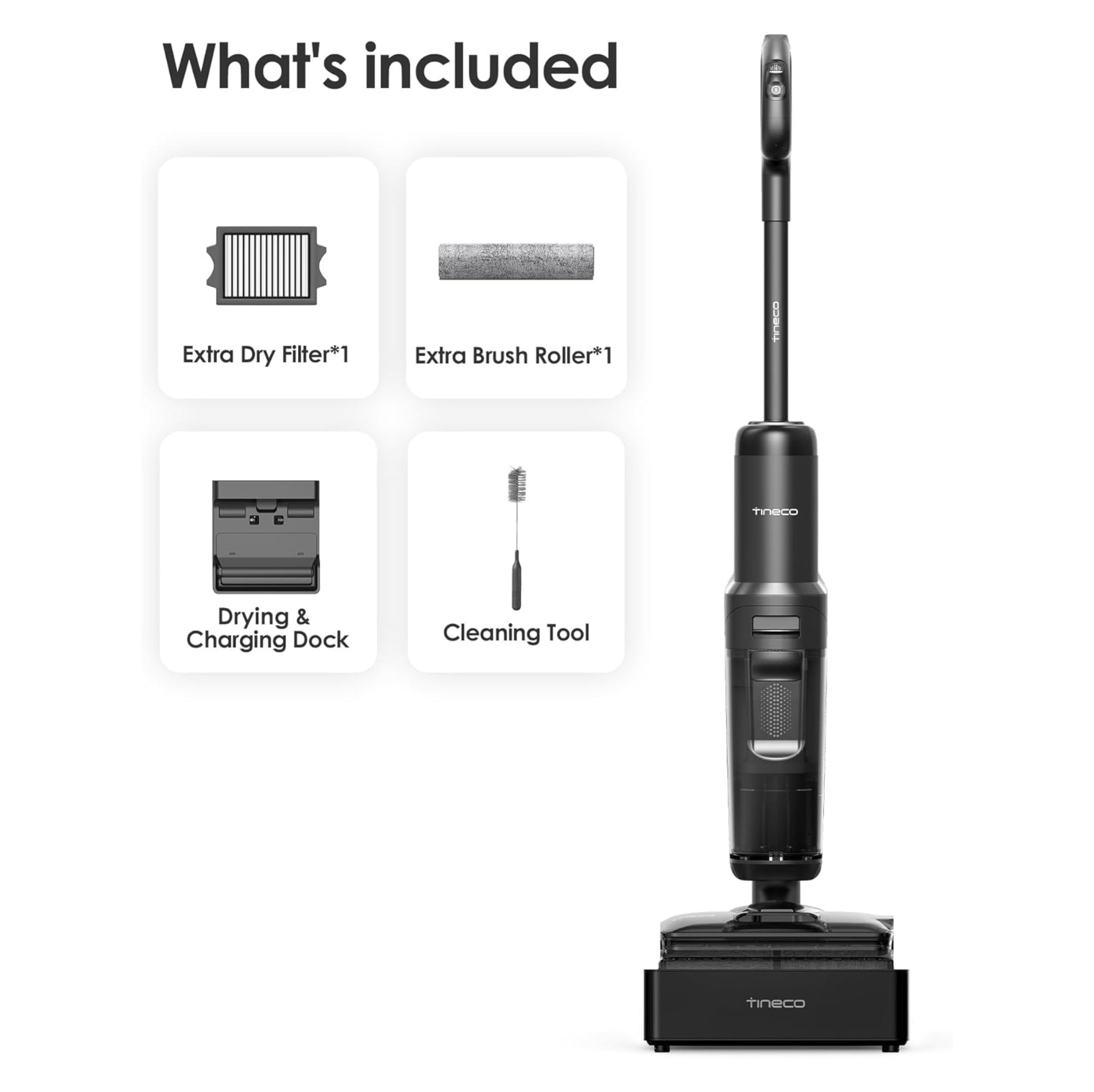 Tineco FLOOR ONE S7 Stretch Steam | Free GO MINI PET via Redemption
