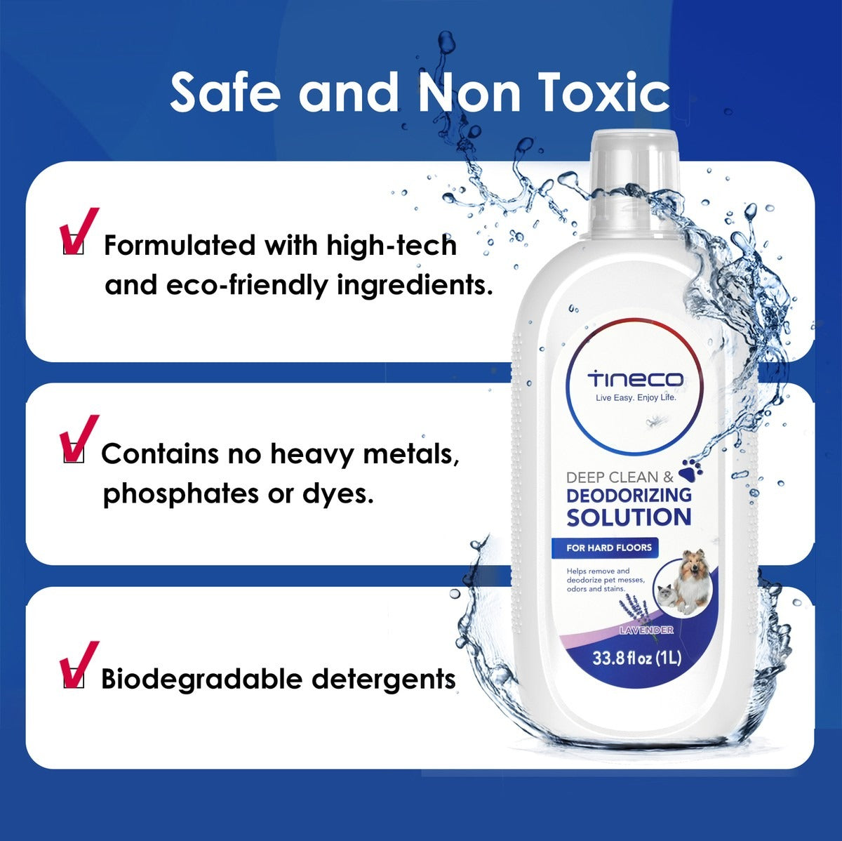 Tineco Floor Cleaning Solution Lavender Flavor (1L)