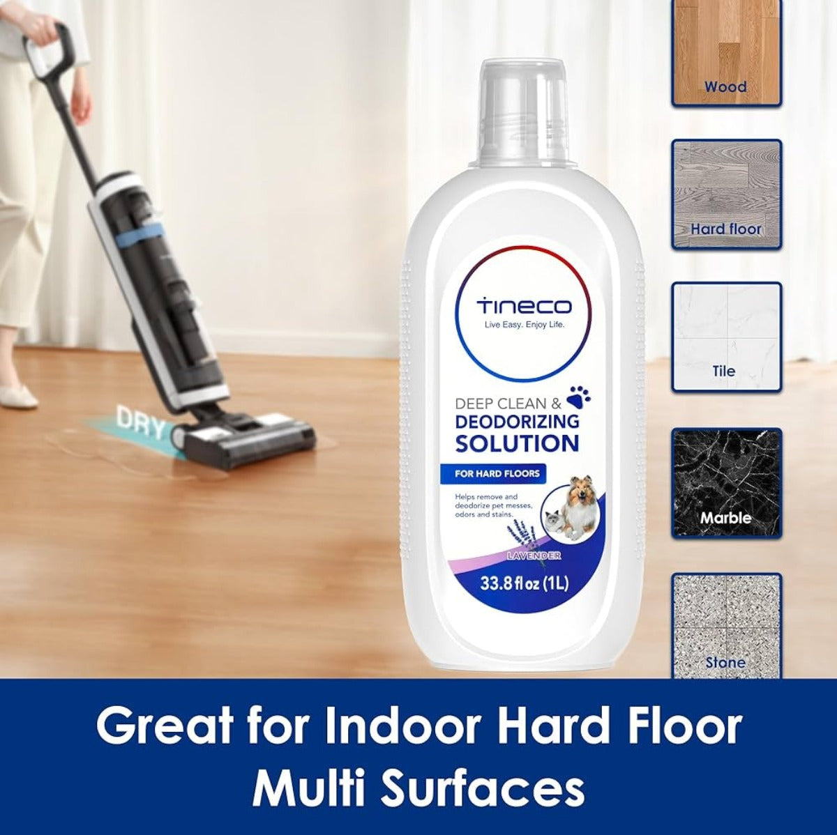 Tineco Floor Cleaning Solution Lavender Flavor (1L)