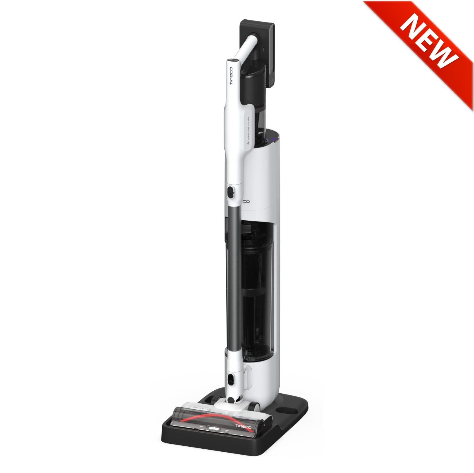Tineco Pure ONE Station 5 Cordless Smart Vacuum with 2.5L Auto Dust Base, Full-Path Self-Cleaning, 175AW Suction, ZeroTangle Tech, Stick Vacuum Cleaner for Pet Hair, Carpet & Hard Floor