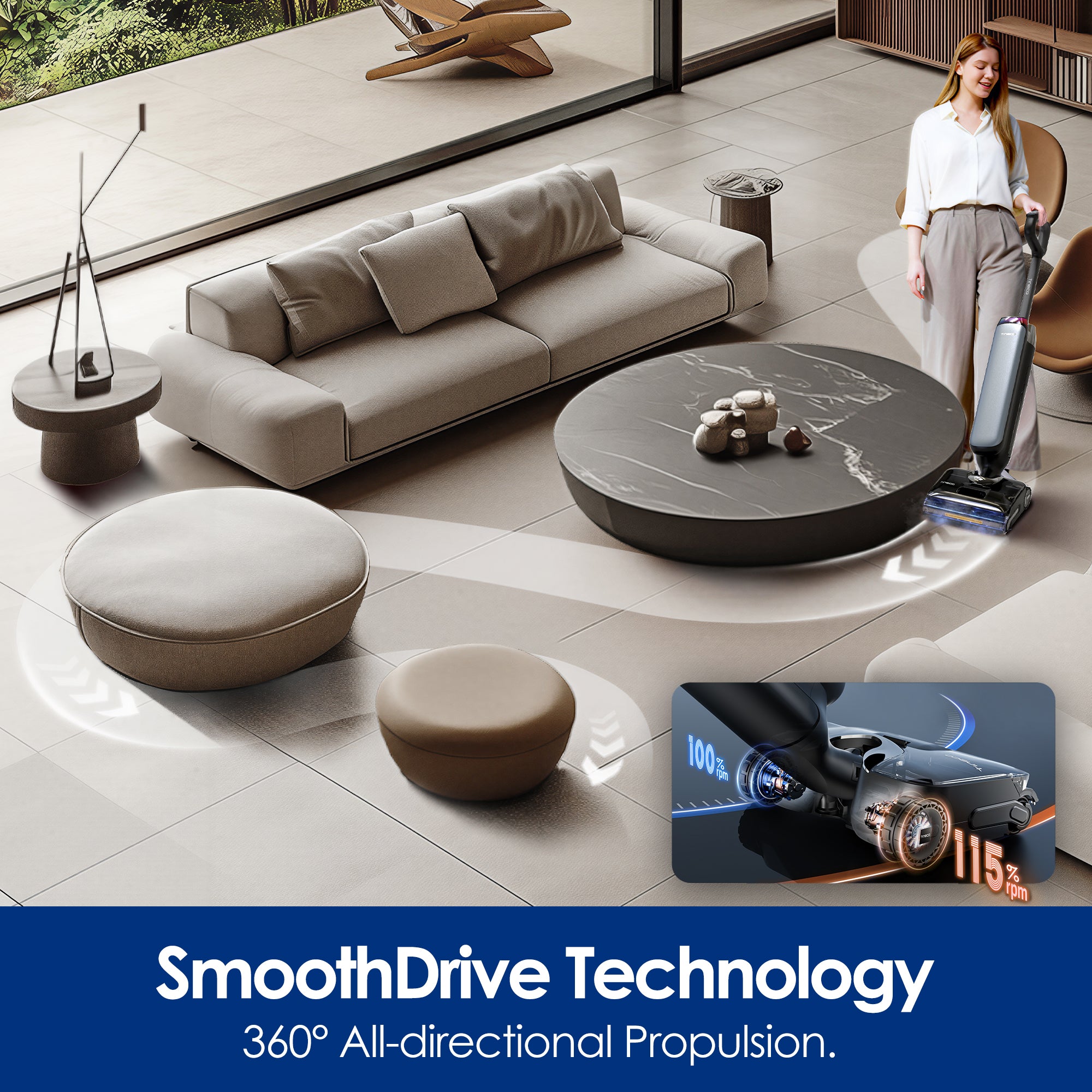 Tineco FLOOR ONE S9 Artist Steam Pro