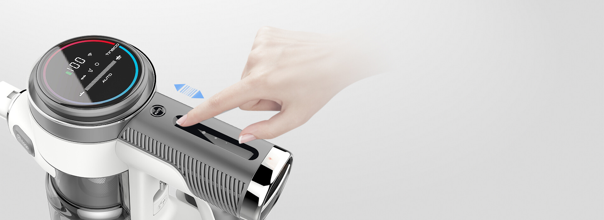 Suction Power Control at Your Fingertips
