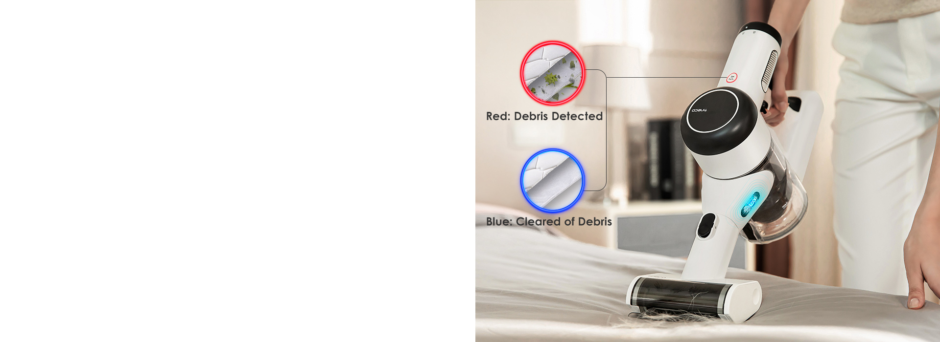 Red to Blue, Detection and Cleaning